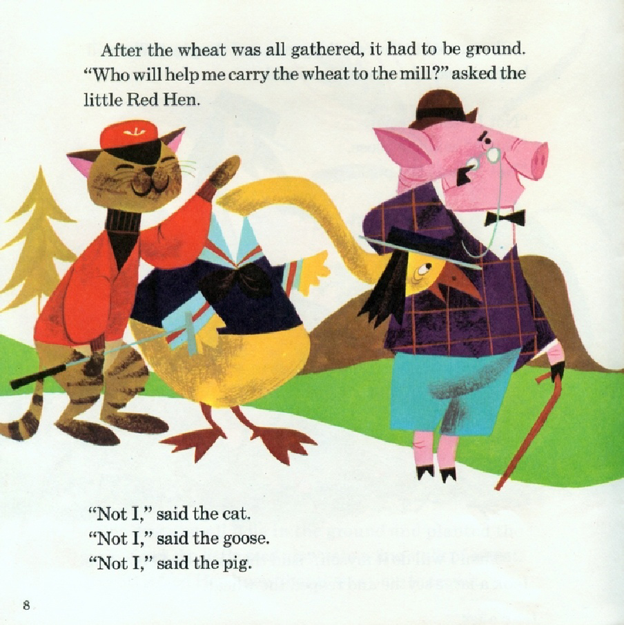 The Story of the Little Red Hen (10),绘本,绘本故事,绘本阅读,故事书,童书,图画书,课外阅读